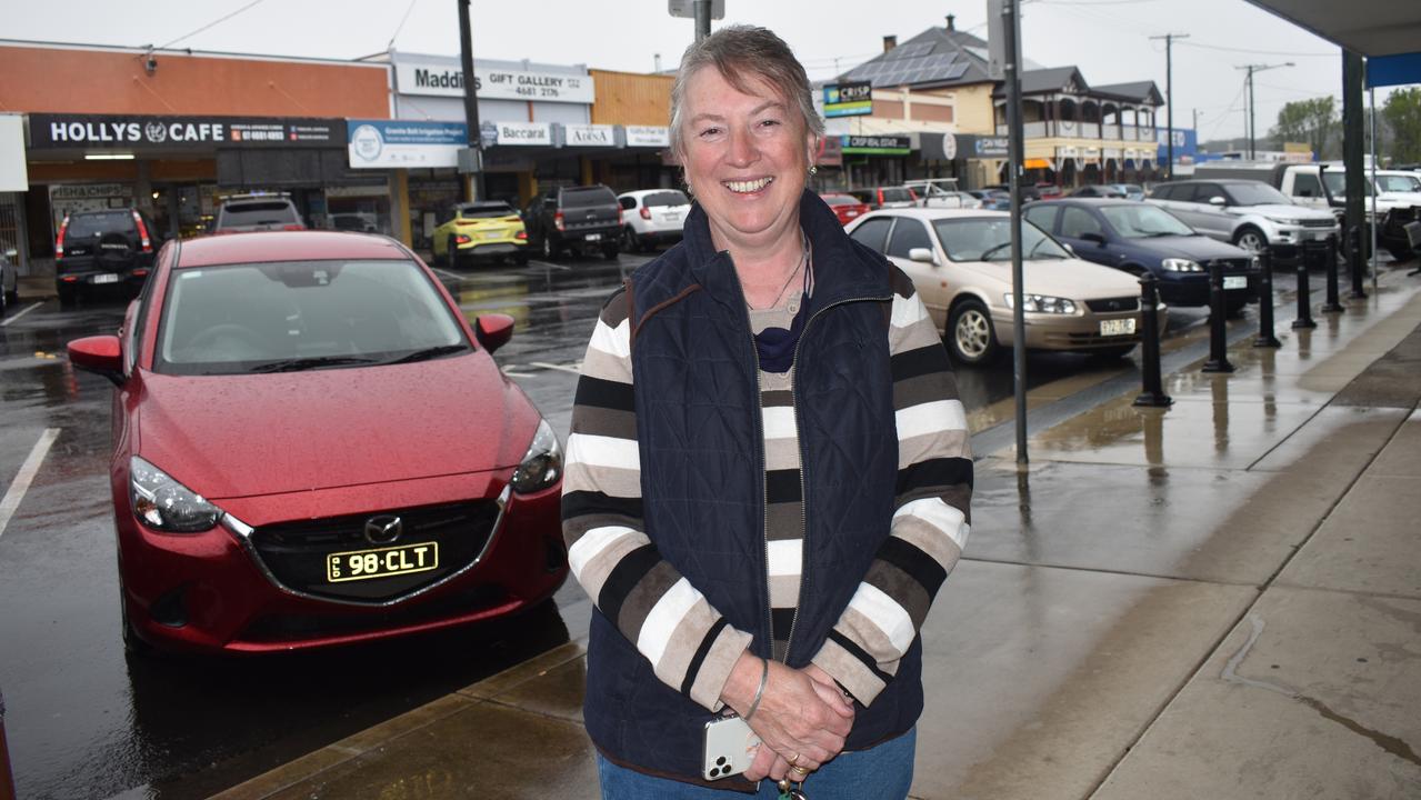 Ruth Offer from Tenterfield said it was much hotter back home. Photo: Madison Mifsud-Ure / Stanthorpe Border Post