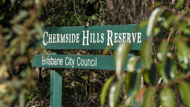 the North West Transport Corridor cuts through the Chermside Hills Reserve. Photo: AAP/Richard Walker.