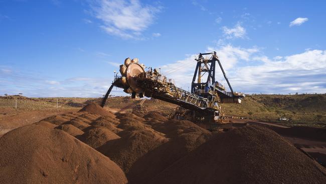 The Eliwana mine in WA’s Pilbara region.