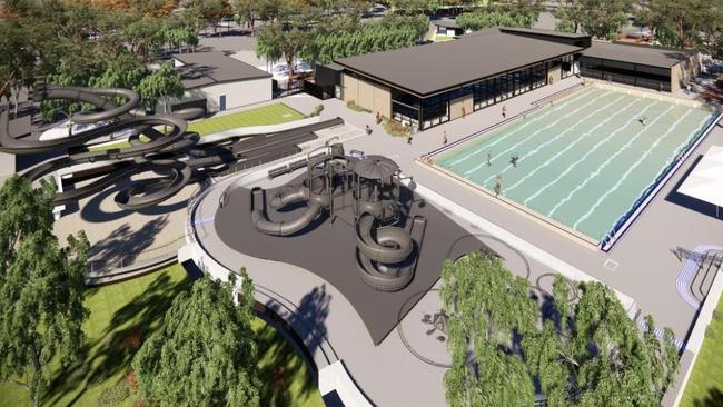 The brand new Salisbury Aquatic Centre is due to open mid 2024. Picture: Salisbury Council