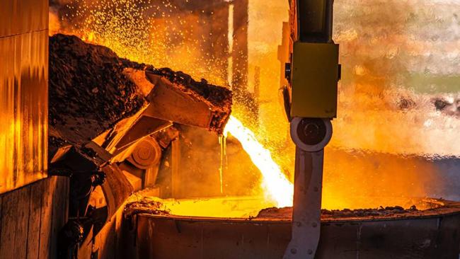 Molycop steel works. Picture: UNSW SMaRT Centre