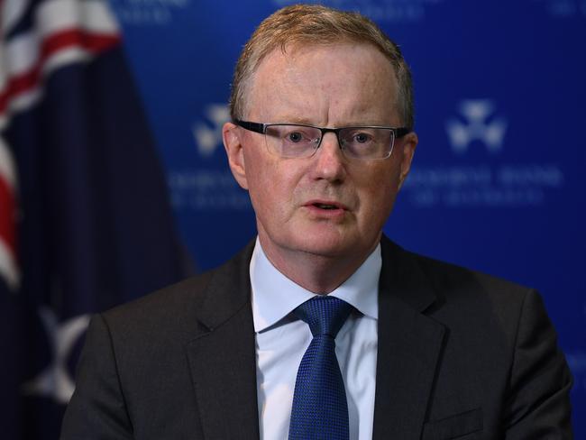 The Andrews government claims the budget emergency can be blamed on Reserve Bank of Australia governor Philip Lowe. Picture: AAP