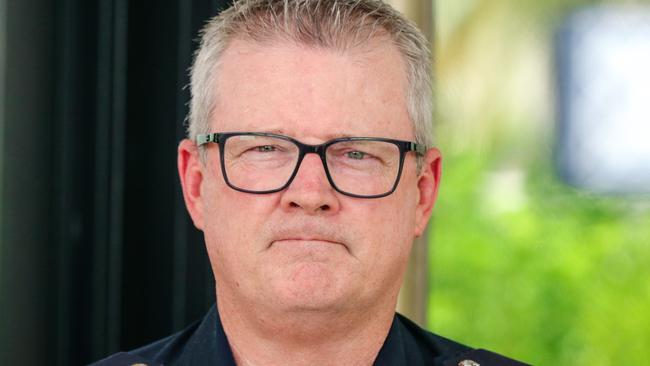 NT Police Commissioner Jamie Chalker. Picture: Glenn Campbell