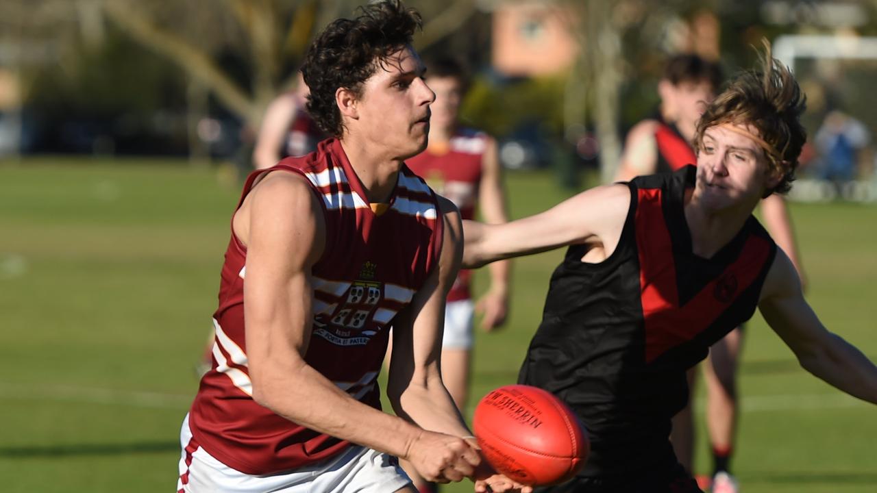 James Borlase is the son of a Port Adelaide gun, but he’s now on the Adelaide Crows’ radar. Picture: Naomi Jellicoe