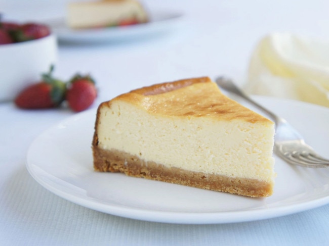 Basic baked cheesecake is a cheap-eats winner.