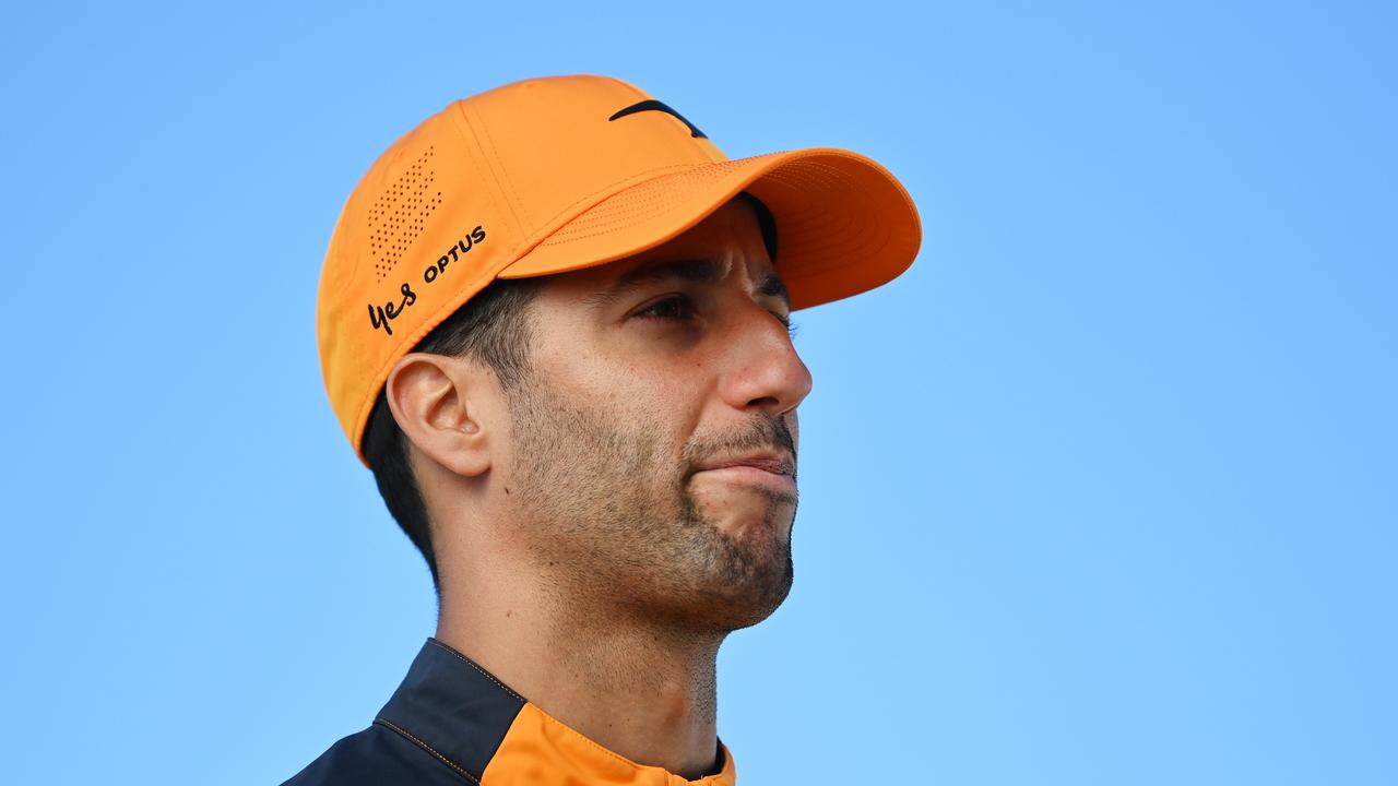 ZANDVOORT, NETHERLANDS - SEPTEMBER 01: Daniel Ricciardo of Australia and McLaren looks on in the Paddock during previews ahead of the F1 Grand Prix of The Netherlands at Circuit Zandvoort on September 01, 2022 in Zandvoort, Netherlands. (Photo by Dan Mullan/Getty Images)