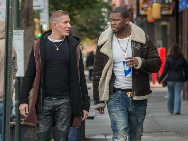 50 Cent pictured in the series Power, which the rapper also produced. Picture: Myles Aronowitz