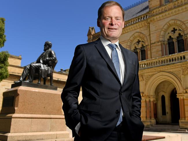 New Adelaide University Vice-Chancellor Peter Rathjen Photo: Naomi Jellicoe