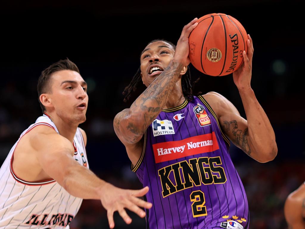 Jaylen Adams is one of the NBL’s best players, but will he remain in the league beyond this season? Photo: Mark Evans/Getty Images.