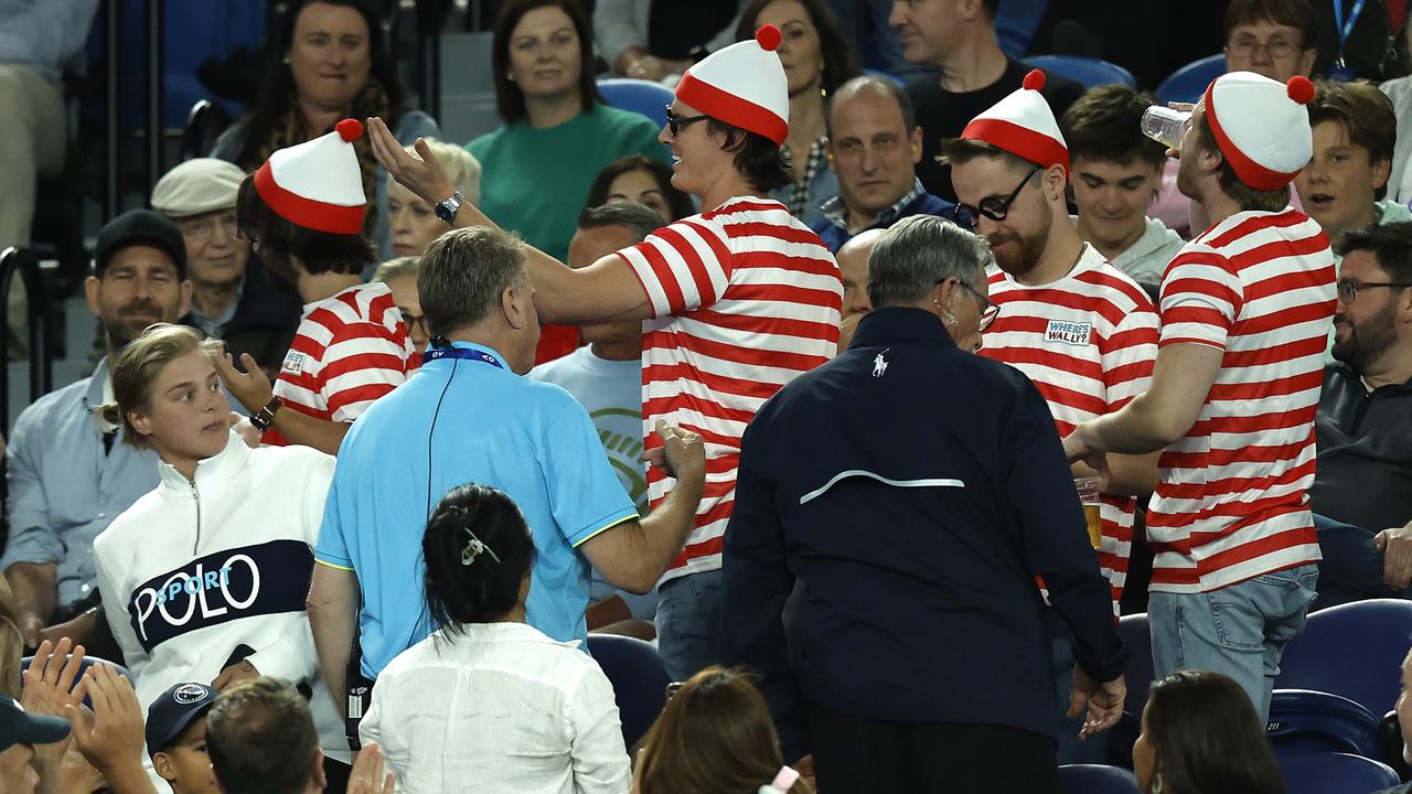 Fans were kicked out of Rod Laver Arena. Picture: Getty Images