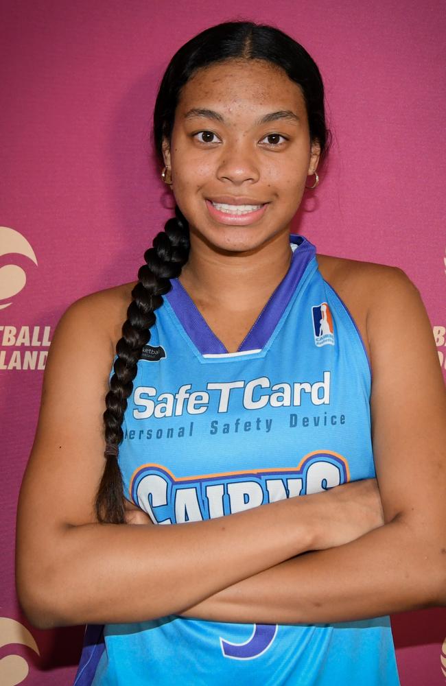 Basketball Queensland North U16 Girls player Taryn Bond. Picture: Basketball Queensland