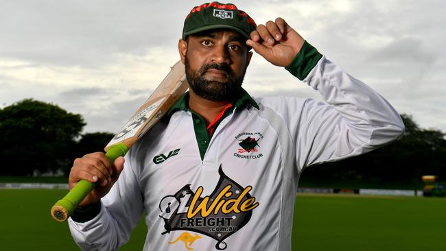 Suburban Parks Gaurav Patel is set for the Townsville Cricket A Grade finals series at Riverway. Picture: Evan Morgan