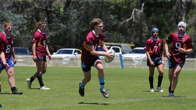 Dane Mott of the Riverina Bulls Andrew Johns Cup side. Picture: Trisha's Sports Photos