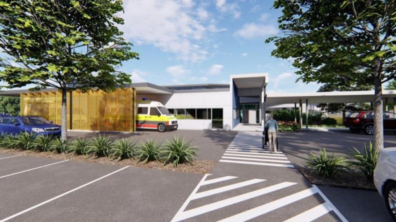 An artist impression of the $30 million Sarina Hospital development have been released.