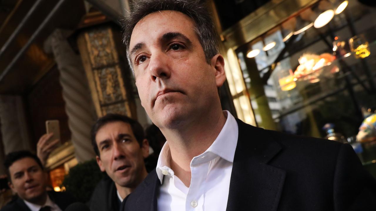 Cohen was Mr Trump’s lawyer for about a decade. Picture: Spencer Platt/Getty Images/AFP