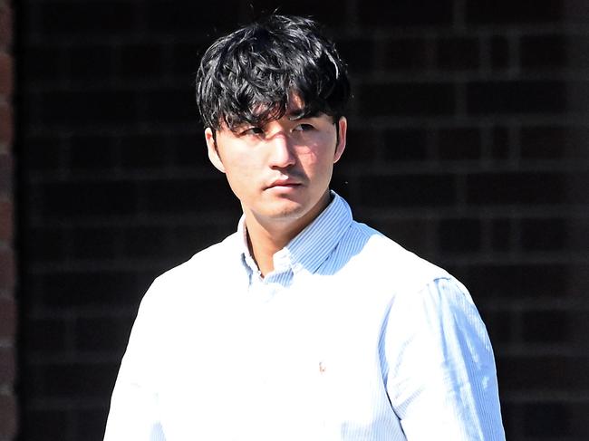 WYNNUM, AUSTRALIA - NewsWire Photos SEPTEMBER 23, 2024: Jason Seung Hak Lee at Wynnum Magistrates CourtJason Seung Hak Lee, Maths teacher facing two counts of rape and a grooming charge relating to a 14-year-old girl he met on an online chatroom. Picture: NewsWire / John Gass