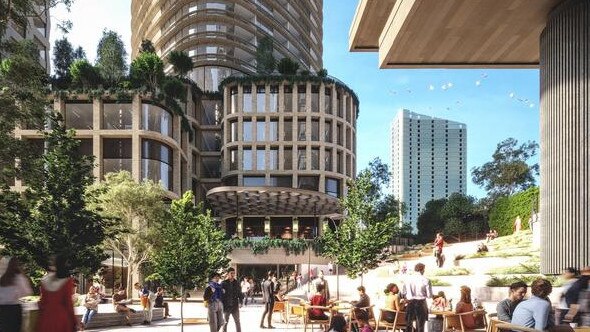 Up to seven towers are planned as part of Vicinity Centres’ Box Hill Central redevelopment. Artist impression/File picture.