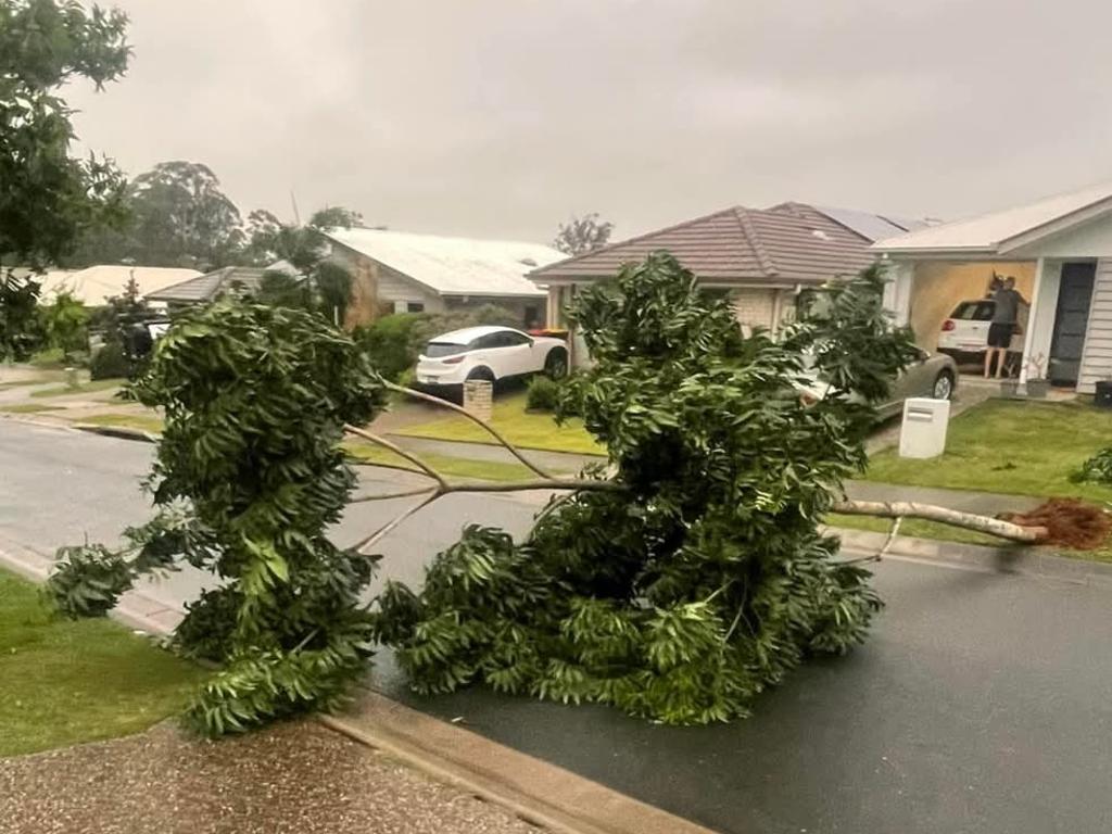 Cyclone Alfred hits Brisbane. Picture: Chris Stewart, Kallangur