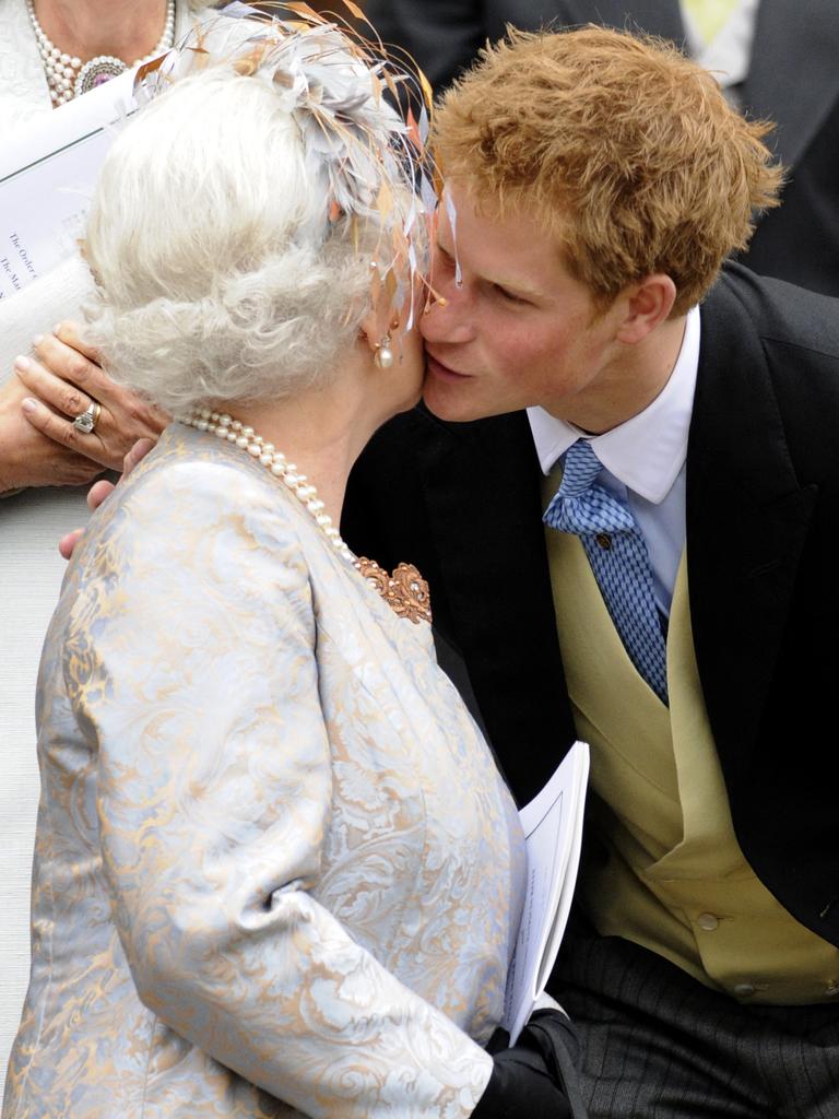 The Queen and Harry appear to have a close relationship still, albeit over Zoom. Picture: Ian Mcilgorm / Pool / AFP