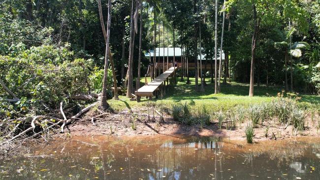 Spot crocs from your own private pontoon