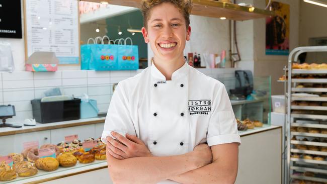 Morgan Hipworth of Bistro Morgan in Melbourne has said that serving only vaccinated customers would be hard as now some refuse to even check in. Picture: Supplied