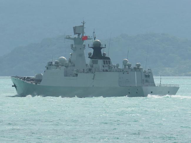 Alarm bells as Chinese warships off Aus