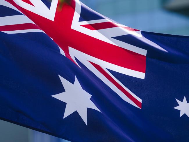 BRISBANE, AUSTRALIA - NewsWire Photos - JANUARY 10, 2025: A generic photo of the Australian Flag in Brisbane.Picture: NewsWire / Glenn Campbell