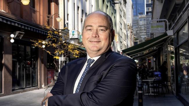 NAB CEO Andrew Irvine took over from Ross McEwan. Picture: David Geraghty/NCA Newswire