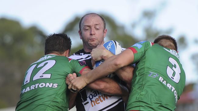 Paul Stephenson during his playing days at the Seagulls. Picture: SMP Images