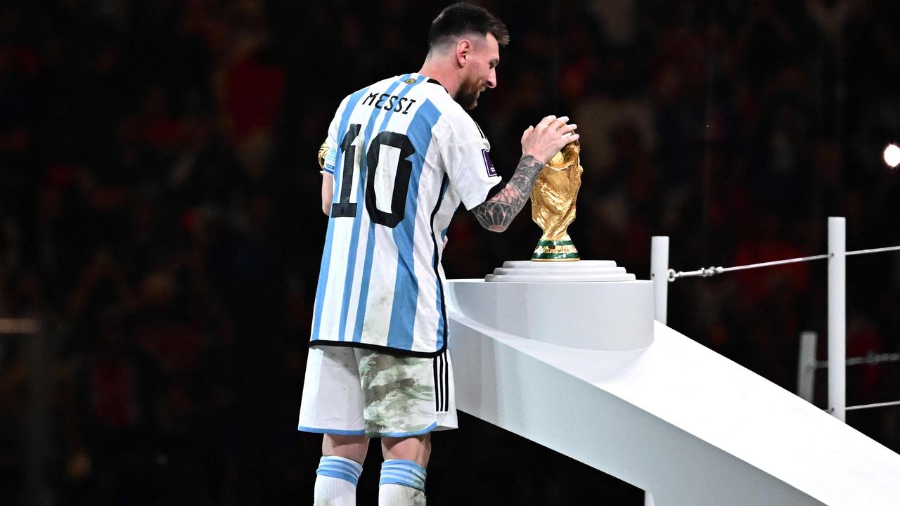 Messi wins award as best player at World Cup