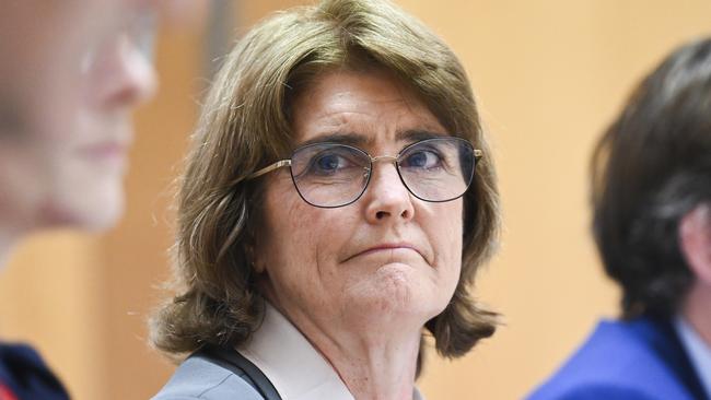 RBA governor Michele Bullock is expected to hold the cash rate at 4.35 per cent following the board’s meeting on Tuesday. Picture: NewsWire/ Martin Ollman