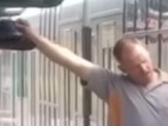 A SYDNEY train guard has been caught busting out some Michael Jackson moves on a platform before going on annual leave. Video going viral. Picture: Youtube