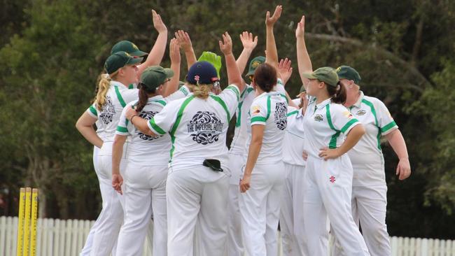 Cooroy Eumundi women's cricket team. Picture: Facebook.