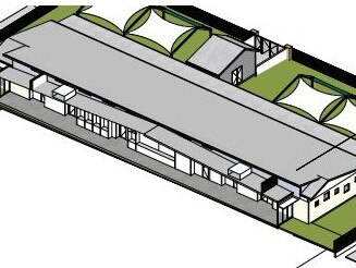 There are plans for a new childcare centre (pictured).