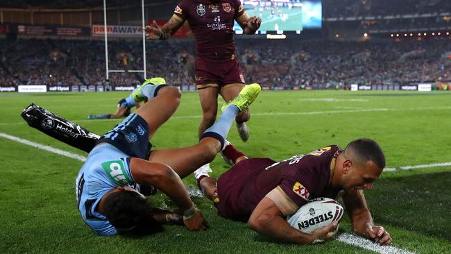 Chambers scored but left gaps. (Cameron Spencer/Getty Images)