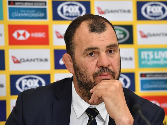 Nobody is under more pressure in Australian rugby right now than head coach Michael Cheika. Picture: AAP Image