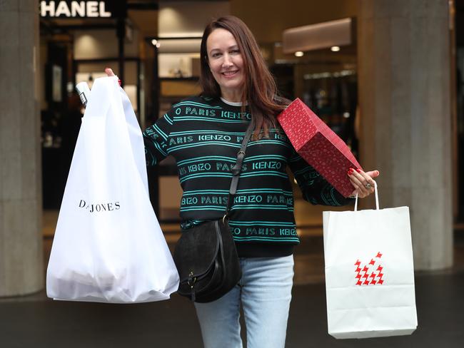 Sandra Pandzic saved $400 on Villery and Boch dinnerware. Picture: David Crosling