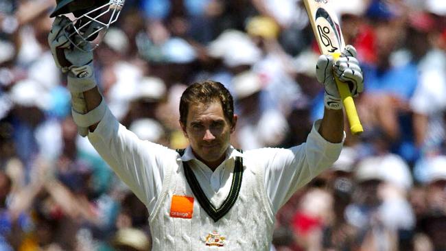 Justin Langer scored a double-century in the 2002 Boxing Day Test.