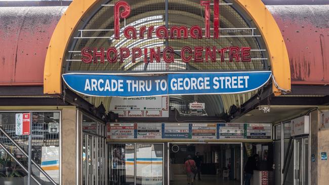 Parramall won’t be part of the CBD’s streetscape for much longer. Picture: Monique Harmer