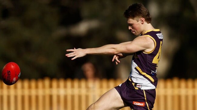 Josh Walker unloads for the Chargers. Photo by Daniel Pockett/AFL Photos/via Getty Images