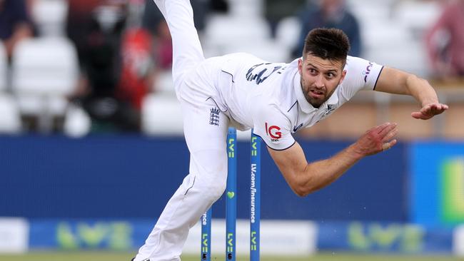 Wood was putting in the hard yards. Photo by Richard Heathcote/Getty Images