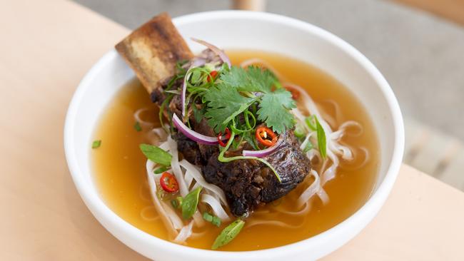 Luke Nguyen 's 'Beef Short Rib Pho' flummoxed MasterChef contestants. Picture: Supplied