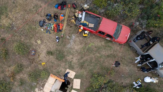 The FBI confirmed three bodies were found in Mexico's Baja California. Picture: Guillermo Arias / AFP