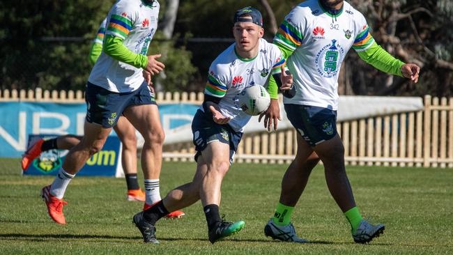 Canberra Raiders hooker Tom Starling is one of the smallest players in the NRL. Picture: Canberra Raiders