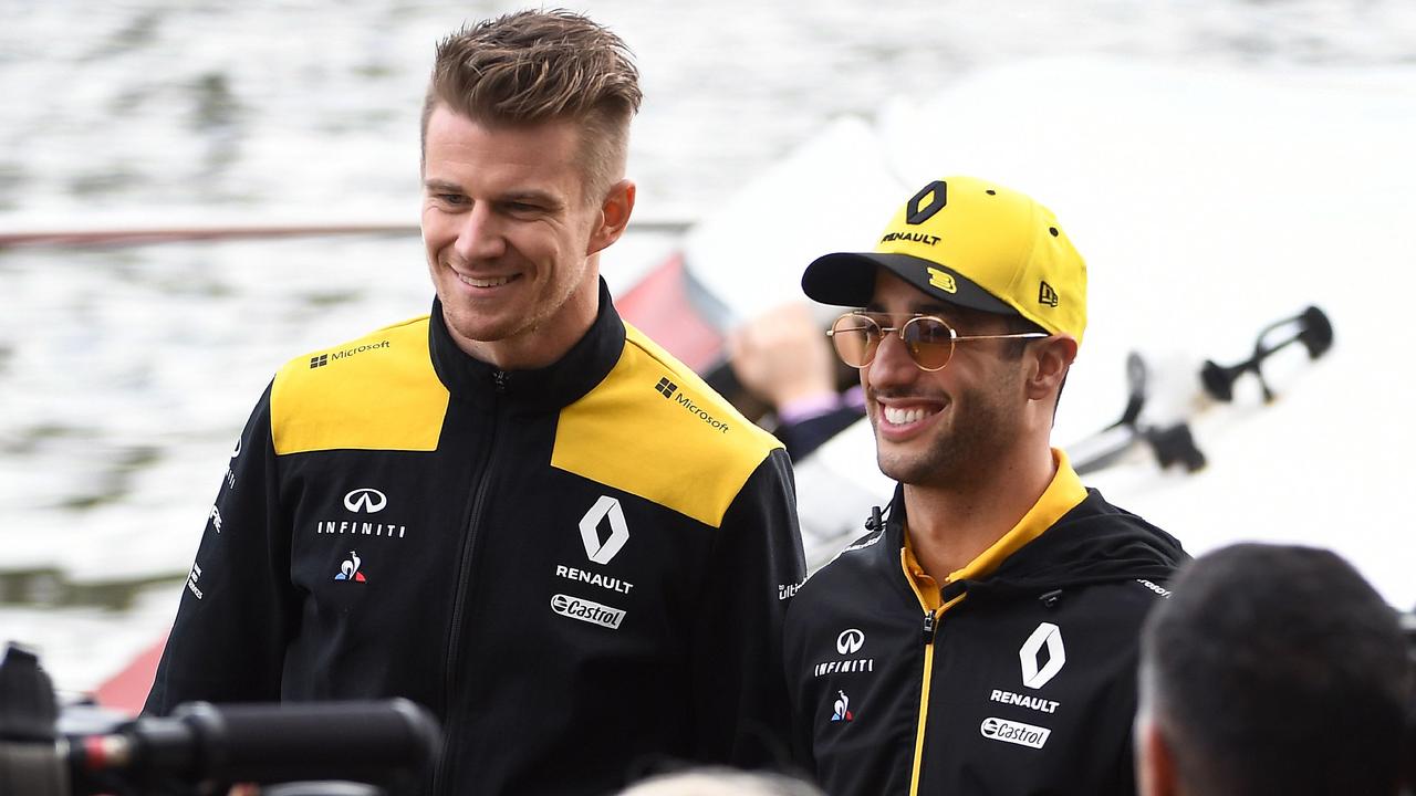 Nico Hulkenberg has outperformed Daniel Ricciardo for most of the weekend so far.