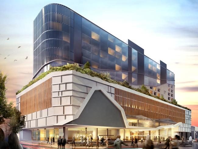 An artist’s impression of Fragrance Group hotel in Collins St. Picture: SUPPLIED