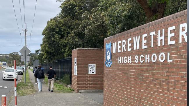 Merewether High School in Newcastle has the highest number of biology Band 6s in the state. Picture: Amy Ziniak