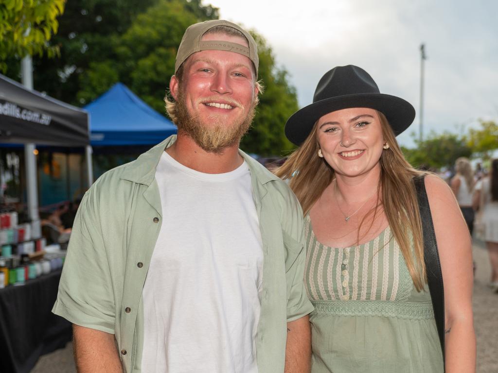 Josh Ryan and Georgia Ryman at Rhythm on the Reef Saturday 30 September 2023 Picture: Michaela Harlow