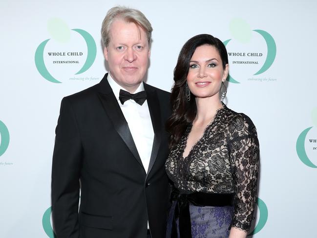 Earl Charles Spencer and Countess Karen Spencer are divorcing after 13 years of marriage. Picture: Rich Polk/Getty Images