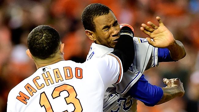 Manny Machado and Yordano Ventura Settle Beef in WWE Ring